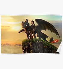 Wie man deinen Drachen ausbildet 10 Poster