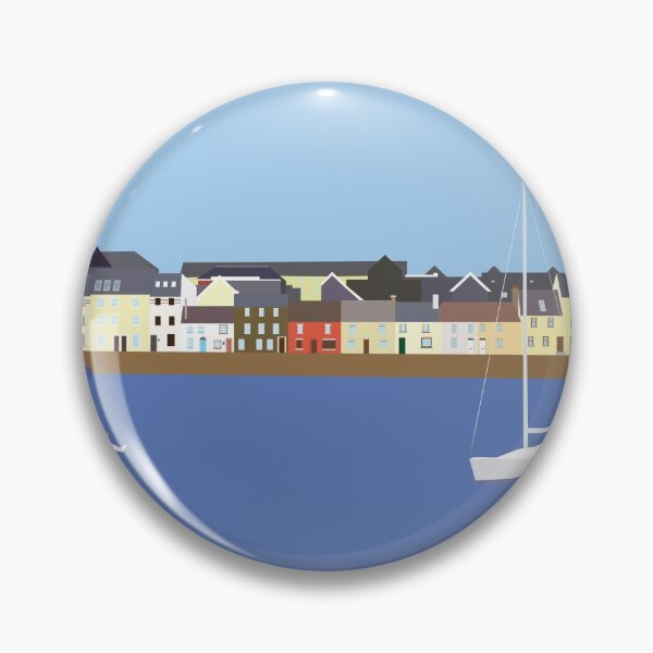 Item preview, Illustration of Galway Bay (Ireland) designed and sold by IrishItalianGuy.