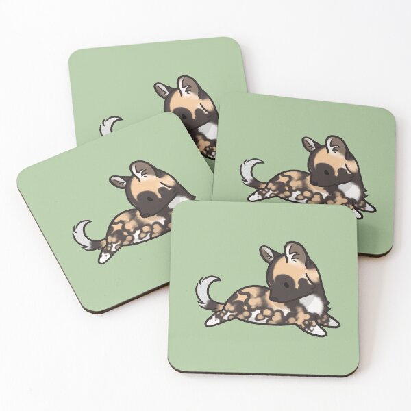 Item preview, Animal Beans - African Wild Dog designed and sold by Asterwild.