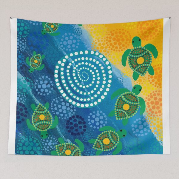 Item preview, Turtle Circle of Life designed and sold by MickAndoDesigns.
