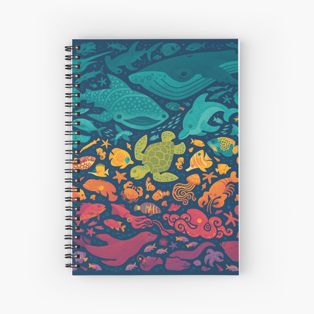 Item preview, Spiral Notebook designed and sold by Waynem79.