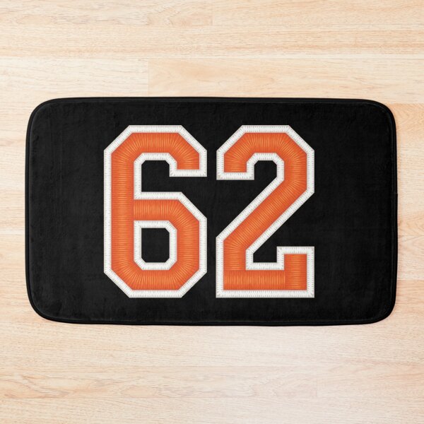 Item preview, Sports Number 62 Jersey Sixty Two Orange designed and sold by elhefe.