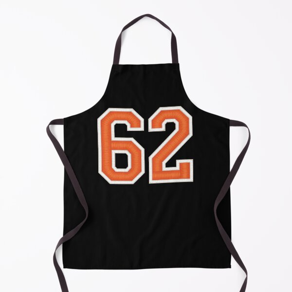 Item preview, Sports Number 62 Jersey Sixty Two Orange designed and sold by elhefe.