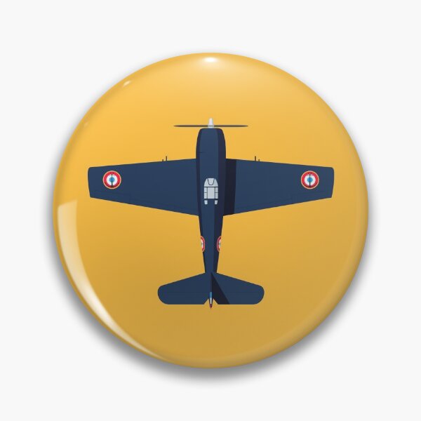 Item preview, F6F WWII Fighter Aircraft - French designed and sold by VoodooCircus.