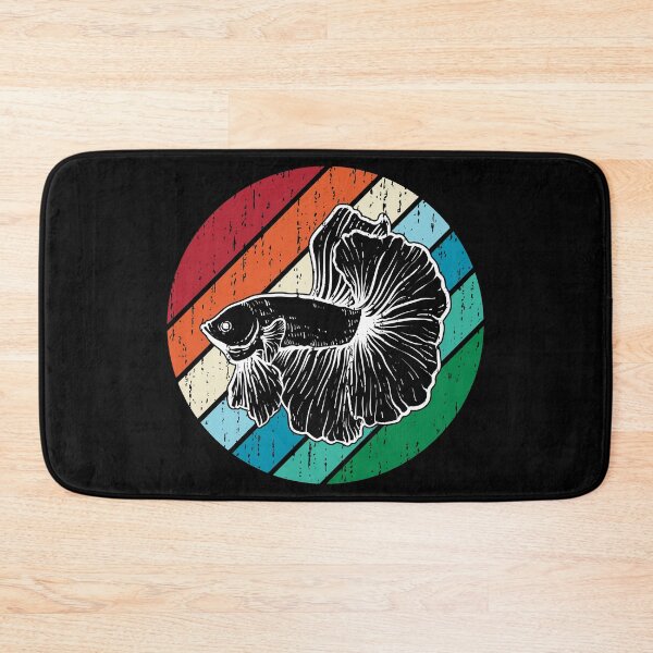 Item preview, Retro Vintage Betta Fish designed and sold by jcorres.