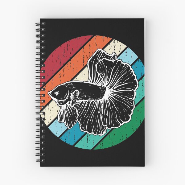 Item preview, Retro Vintage Betta Fish designed and sold by jcorres.