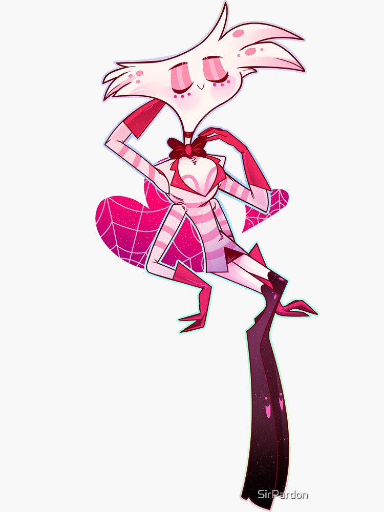 Chibi Angel Dust Hazbin Hotel