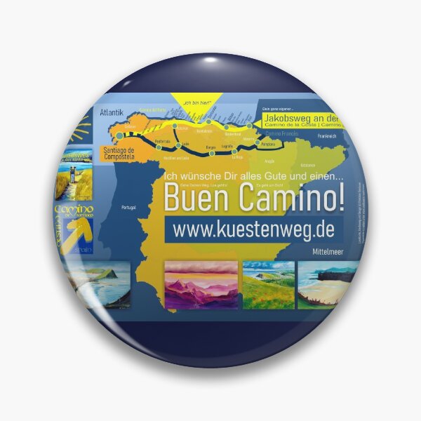Item preview, Way of St. James on the coast, Camino de la Costa designed and sold by Ch-Seebauer.