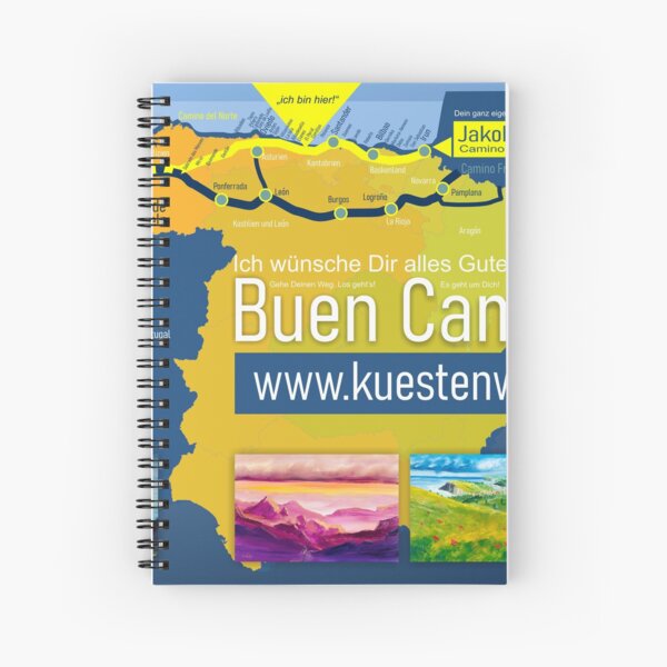Artikel-Vorschau von Jakobsweg an der Küste, Camino de la Costa, designt und verkauft von Ch-Seebauer.