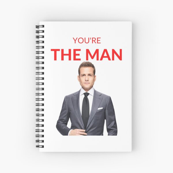 Artikel-Vorschau von Suits Harvey Specter 'Du bist der Mann' Merch, designt und verkauft von shawnsfrankie.