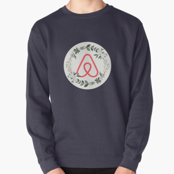 Airbnb Christmas Logo Pullover Sweatshirt