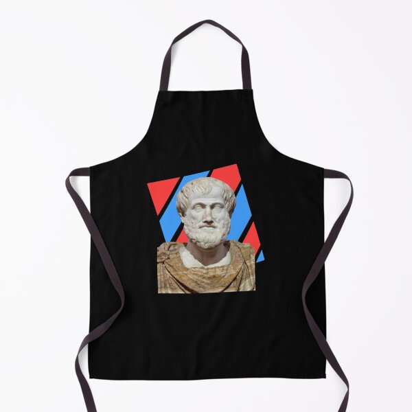 Item preview, Aristotle Portrait With Red Blue Rectangle designed and sold by isstgeschichte.