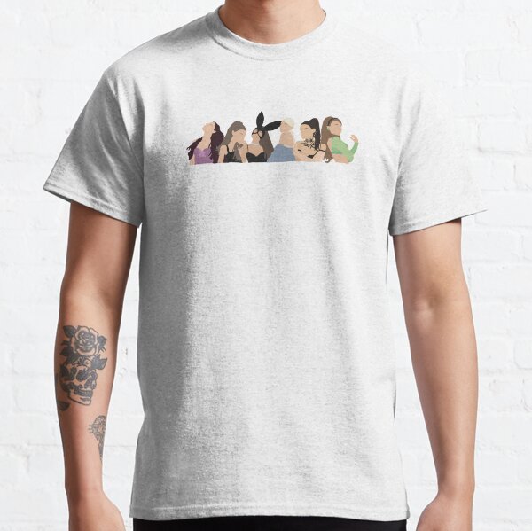Evolución del álbum Camiseta clásica