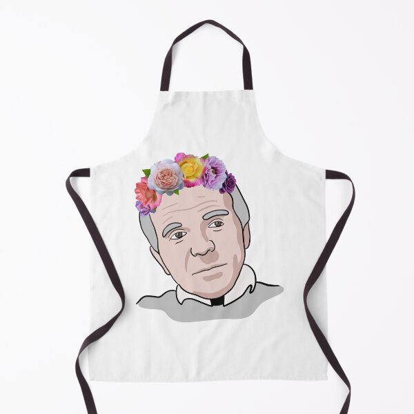 Item preview, Gilles Deleuze - Philosophy Portrait With Flower Crown designed and sold by isstgeschichte.