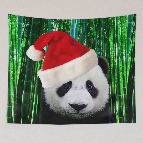 Item preview, Christmas Lovely Santa Panda designed and sold by azimaplace.