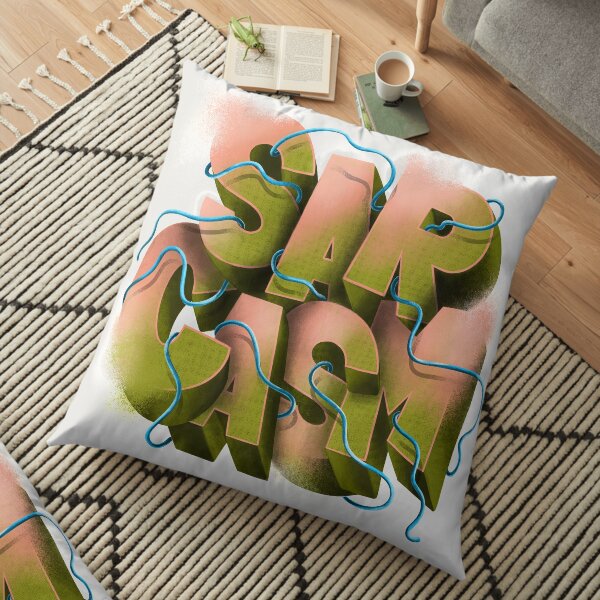 Sarcasm Floor Pillow