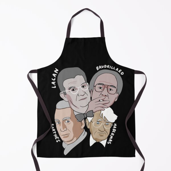 Item preview, Barthes Habermas Baudrillard and Lacan - Philosophy designed and sold by isstgeschichte.