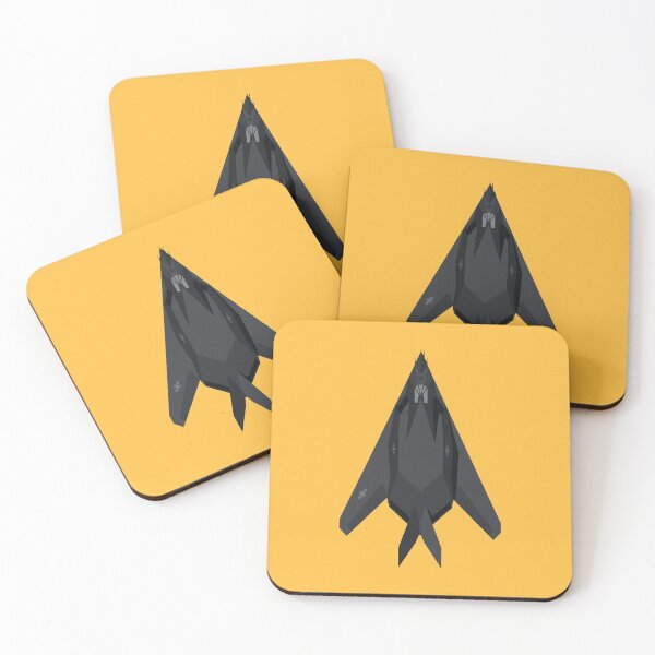 Item preview, F-117 Stealth Jet Aircraft - Yellow designed and sold by VoodooCircus.
