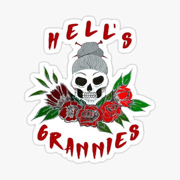 Hell's Grannies Sticker