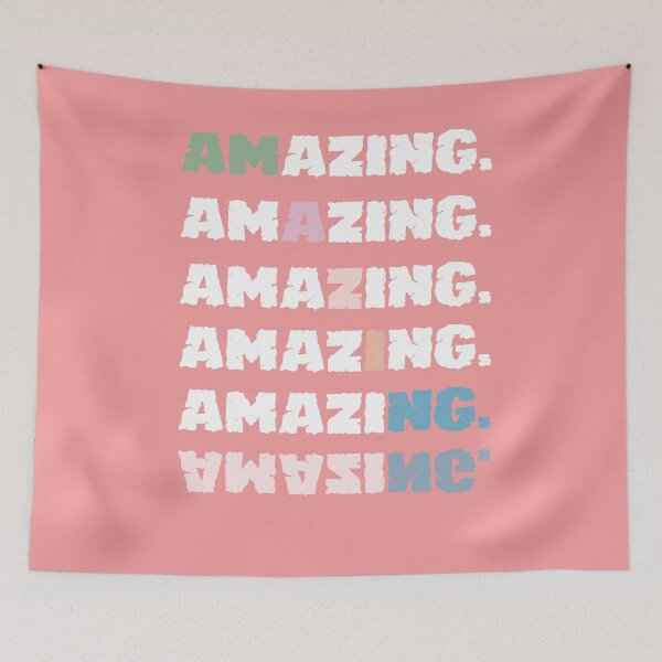 Item preview, Amazing motivation word gift for mum sister and wife - digital illustration designed and sold by OMCreative.
