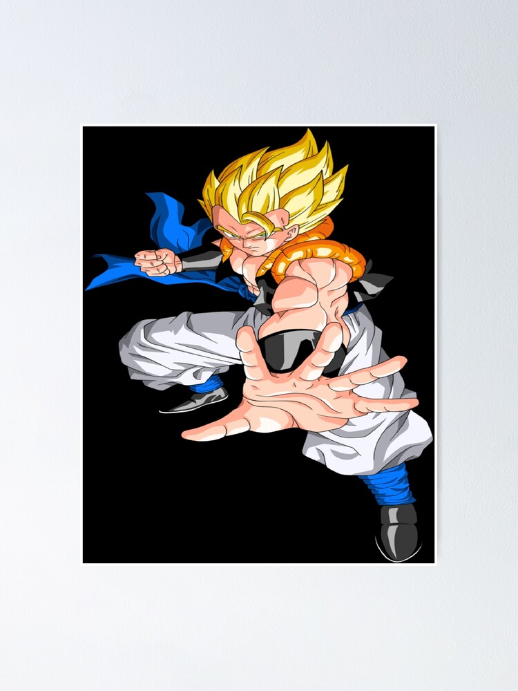 Gogeta SSJ5 (Tricking) Poster by matthieu jouannet