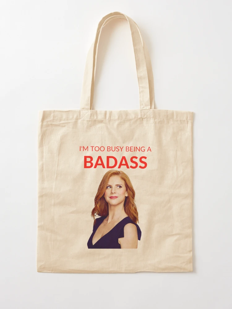 Suits Donna Paulsen 'Badass' Merch Tote Bag for Sale by shawnsfrankie