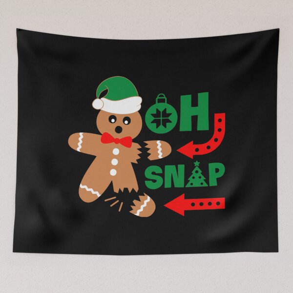 Item preview, Oh Snap Cute Christmas Gingerbread Gift designed and sold by SnyderJason.
