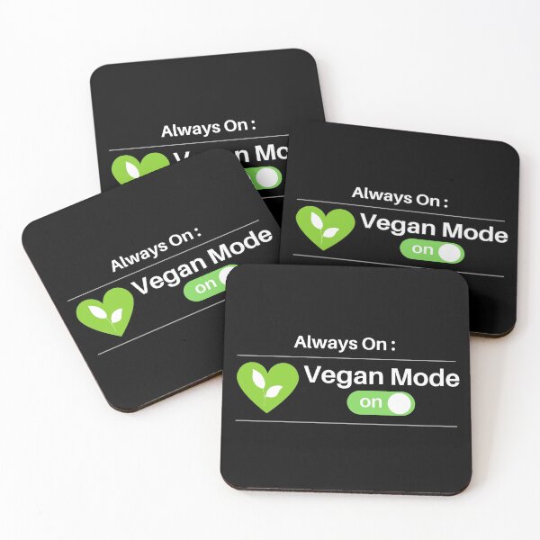 Item preview, Vegan Mode, Always On! designed and sold by Nxt-Lvl-Awesome.