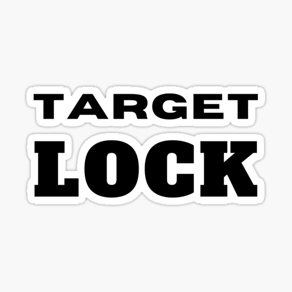 "Target Lock" Sticker for Sale by XoundOn Redbubble