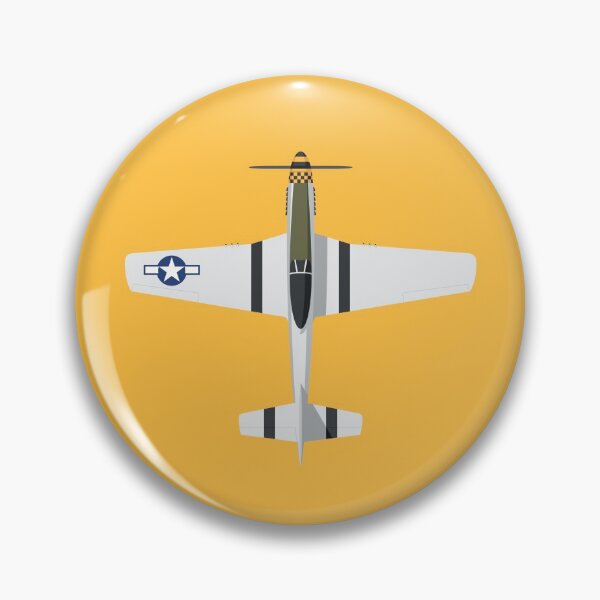 Item preview, P-51 Fighter Aircraft - Yellow designed and sold by VoodooCircus.