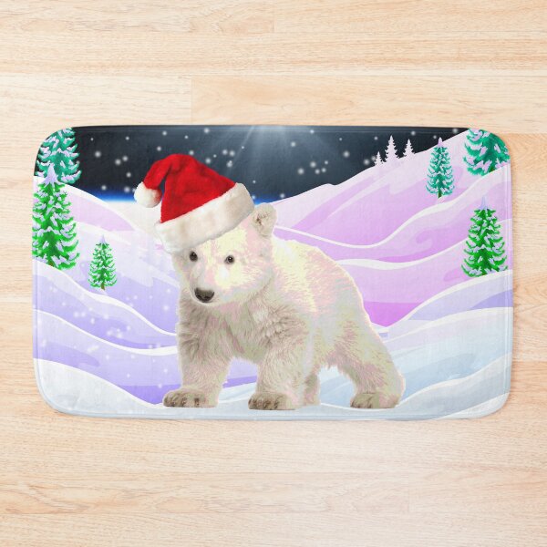 Item preview, My Lovely Christmas Polar Bear designed and sold by azimaplace.