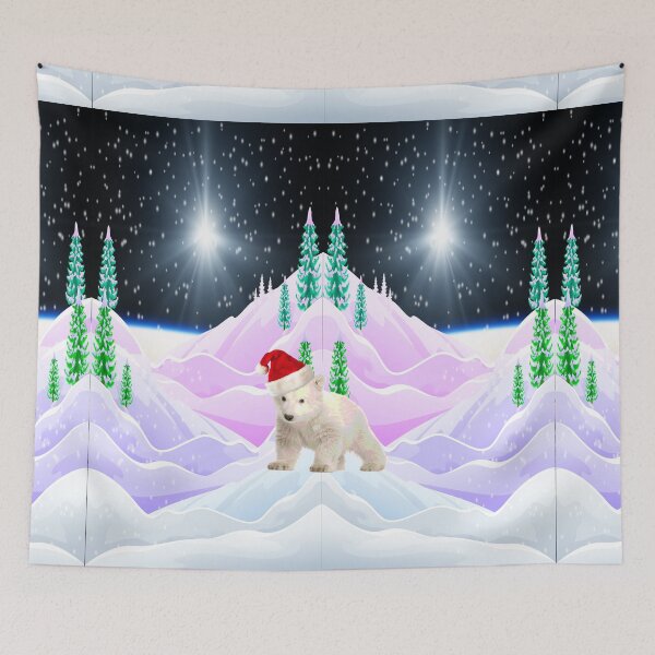 Item preview, My Lovely Christmas Polar Bear designed and sold by azimaplace.