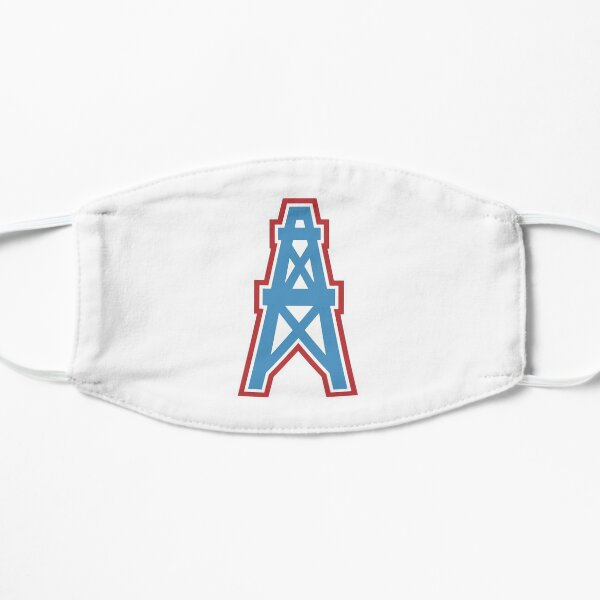 Houston Tower Oilers Flat Mask