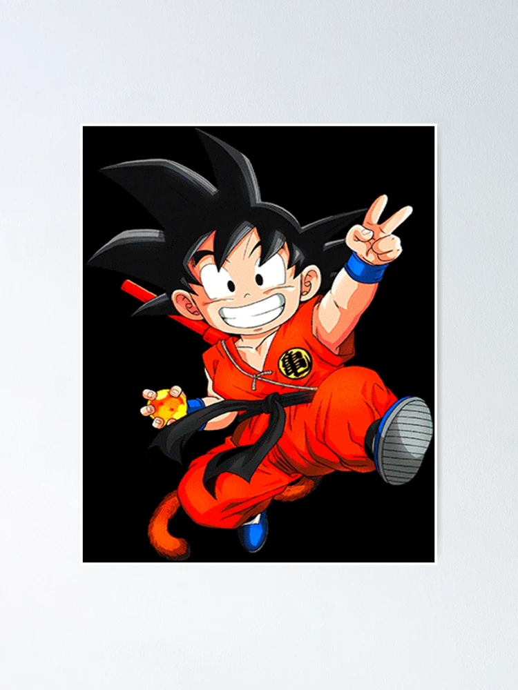 Filho Goku Cabelo Branco posters & Art Prints de zun graphic - Printler