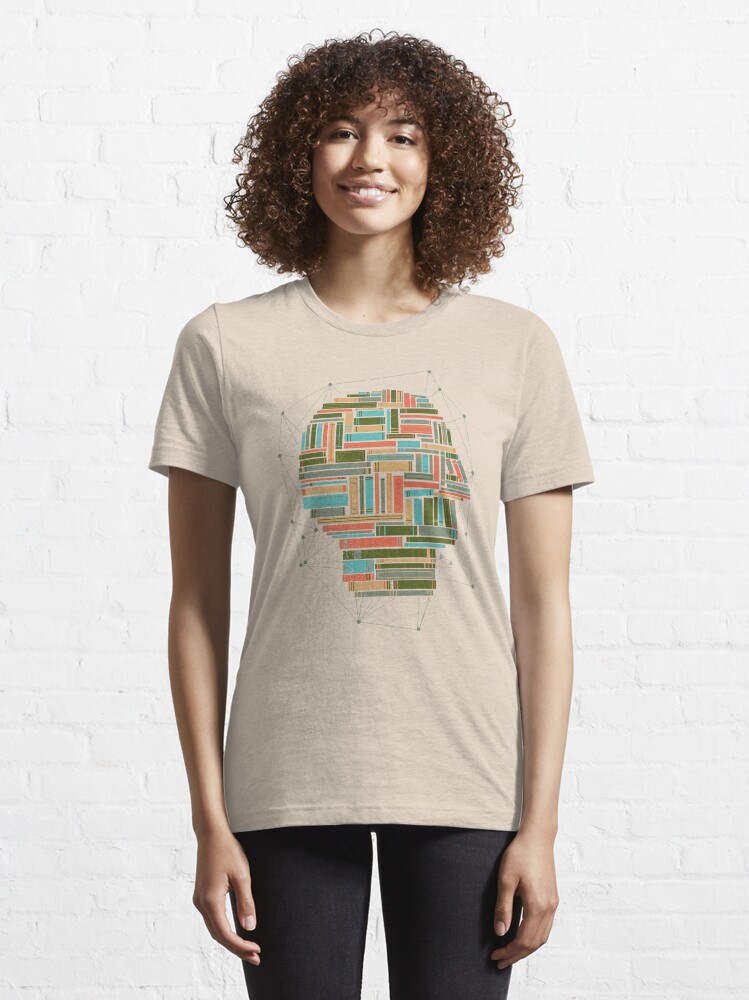 Vista alternativa de Camiseta esencial Socialmente en red