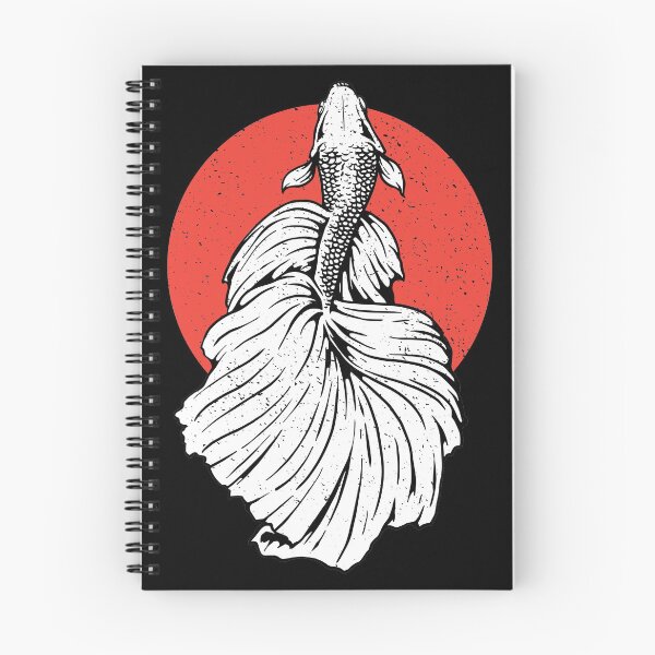 Item preview, Retro Vintage Betta Fish designed and sold by jcorres.