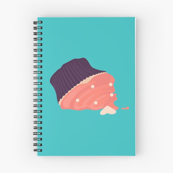 Item preview, Sweet muffin fell to the floor. Crushed and smashed cake. Flat cartoon illustration isolated on white background. designed and sold by KSENIIA FAST.