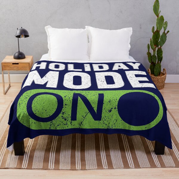 Item preview, Holiday Mode On! (Distressed Effect) designed and sold by HeraAndKosmos.