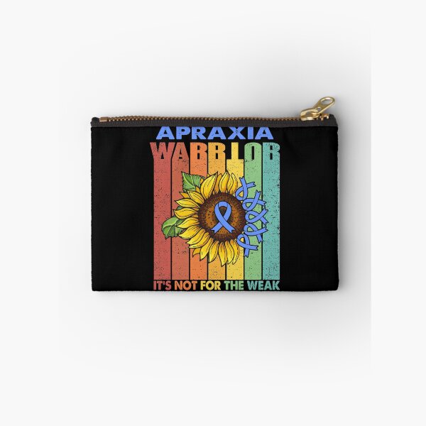 Item preview, Apraxia Warrior It's Not For The Weak designed and sold by RunningShop.