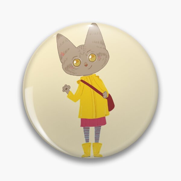 Item preview, Gato impermeable amarillo designed and sold by bitingnclawing.