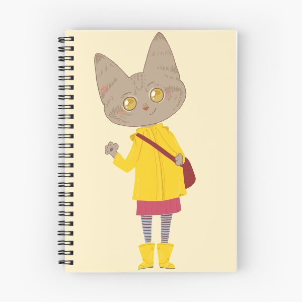 Item preview, Yellow raincoat cat designed and sold by bitingnclawing.
