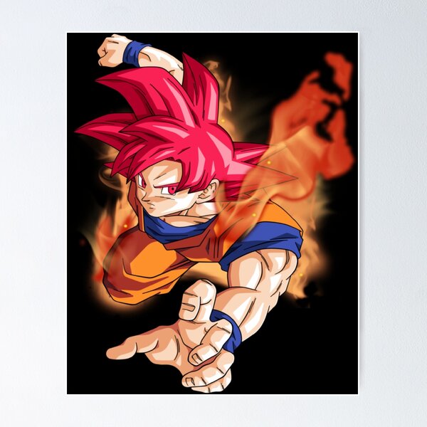 Goku God Posters for Sale