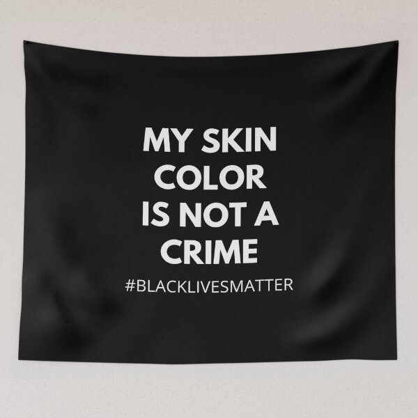Item preview, My skin color is not a crime, Black Lives Matter designed and sold by Trankix.