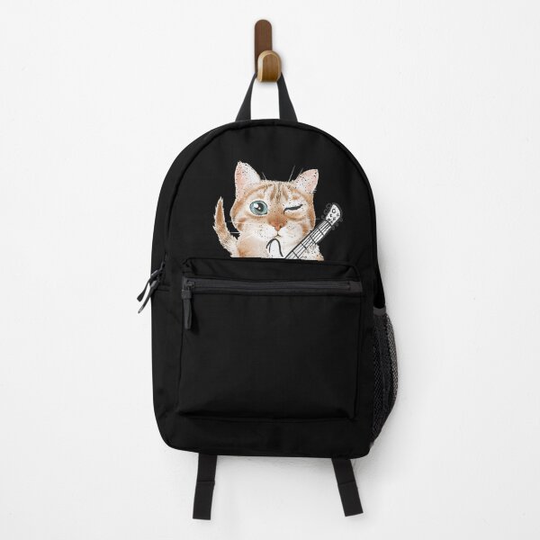 Item preview, Funny Distressed Retro Vintage Cat Playing Music designed and sold by jcorres.