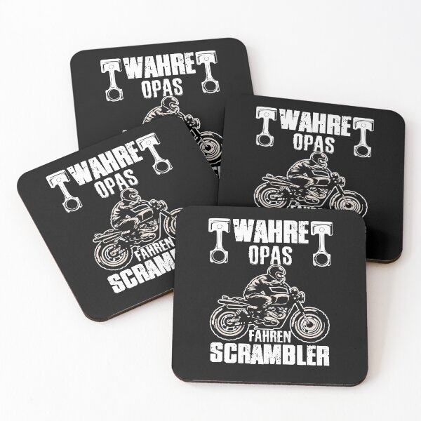 Item preview, Scrambler oldschool grandpa gift idea motorcycle designed and sold by Nessshirts.