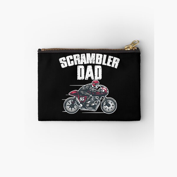 Item preview, Father's Day Gift Motorcycle Scrambler Bike designed and sold by Nessshirts.