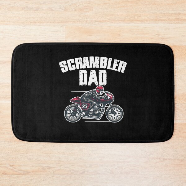 Item preview, Father's Day Gift Motorcycle Scrambler Bike designed and sold by Nessshirts.