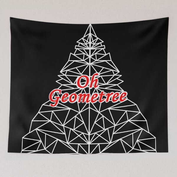Item preview, Oh geometree, geometric Chrismas tree designed and sold by felinefeelings.