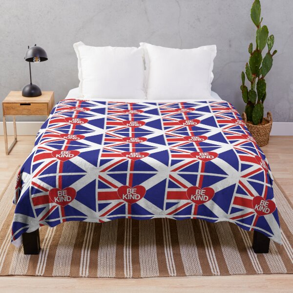 Item preview,  'Be Kind' in Heart (Union + Scotland Flag - V5) designed and sold by Sarb Singh.