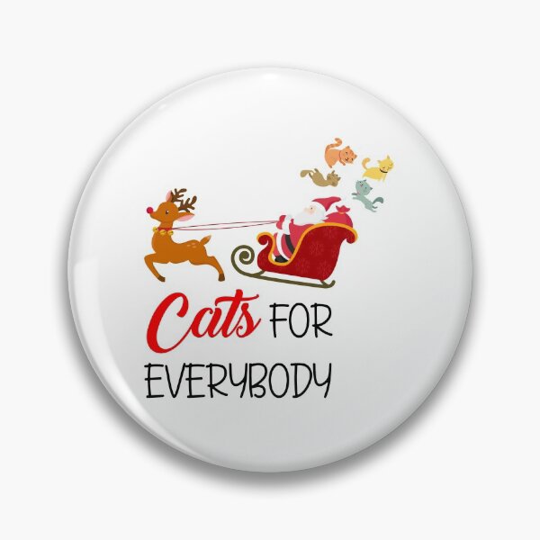 Item preview, Cats For Everybody Christmas Cute Cat Lover Ugly Sweater T-Shirt designed and sold by GoldenDov.